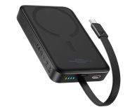 Baseus Magnetic Mini PowerBank 10000mAh 30W Black Bayern - 1348191 - zdjęcie 2